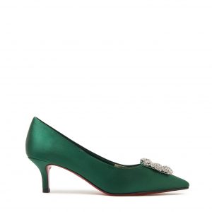Zikomo Green Satin