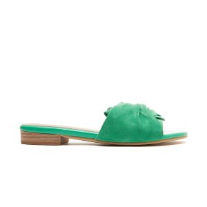 Amiable Green Suede